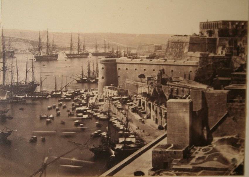 Valetta-Harbour 1863