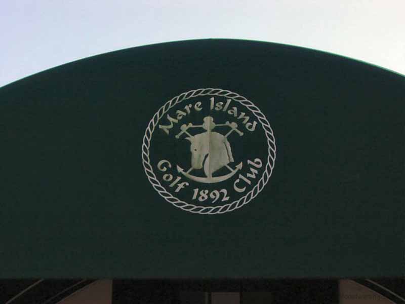 Golf Course Club House Awning
