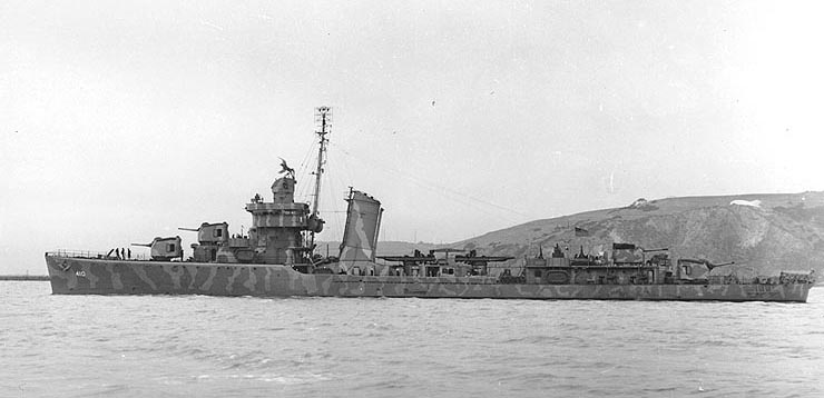 USS Hughes 1942
