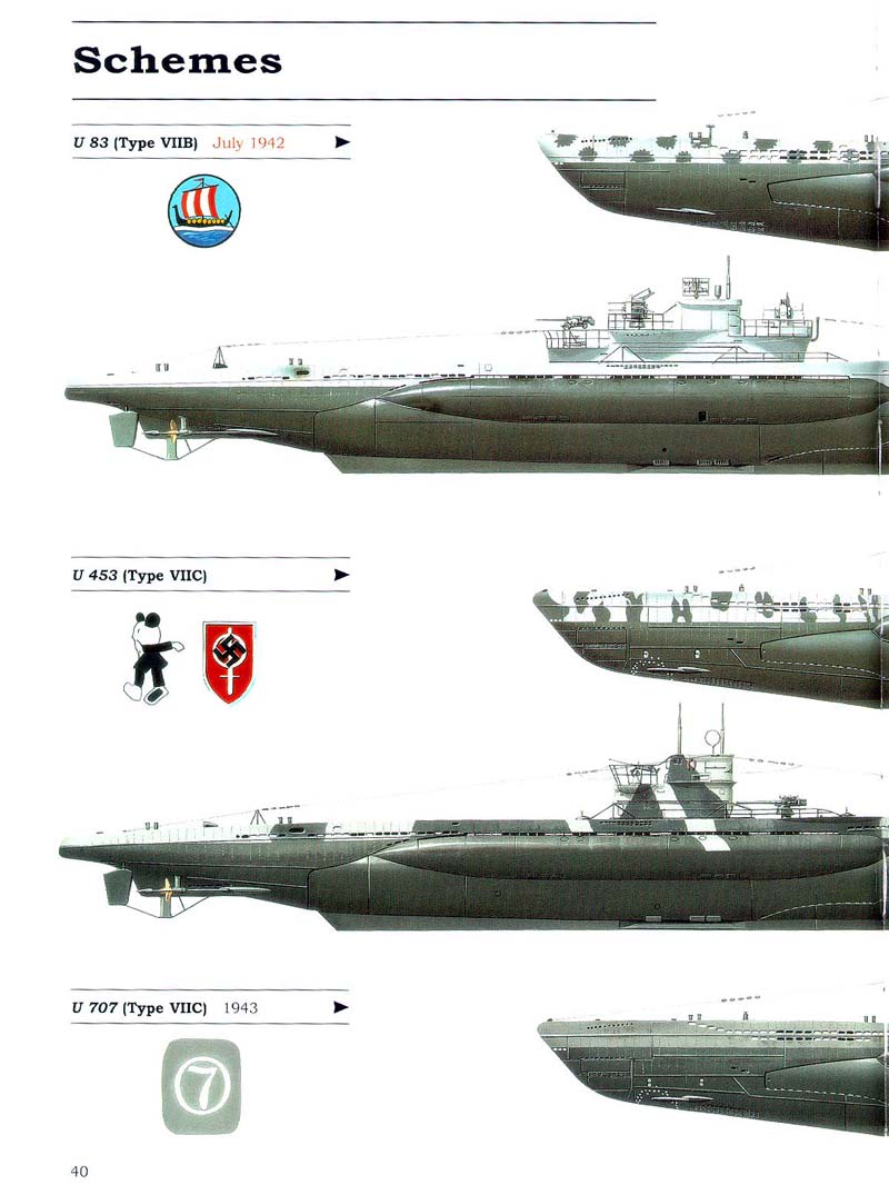 Shipcraft 4 Type VII U-Boats