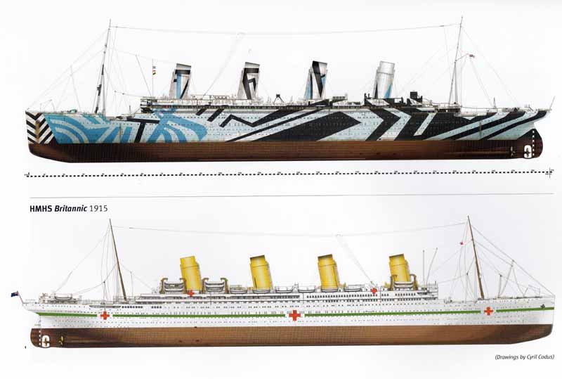 Titanic & Britannic Olympic and Her Sisters