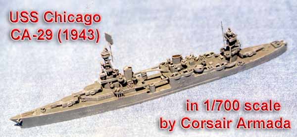 USS Chicago CA-35 by Corsair Armada