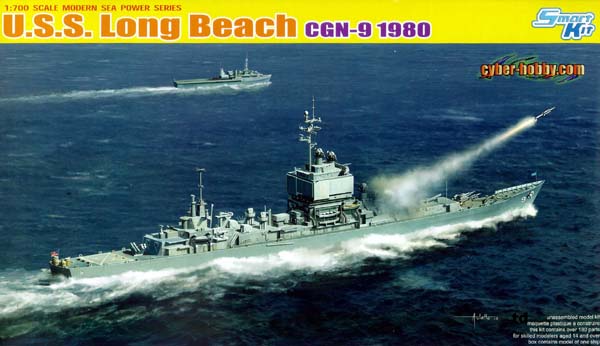 Cyber-Hobby 1/700 USS Long Beach CGN-9