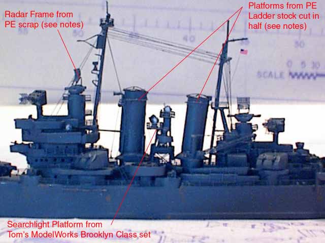 USS Helena side view