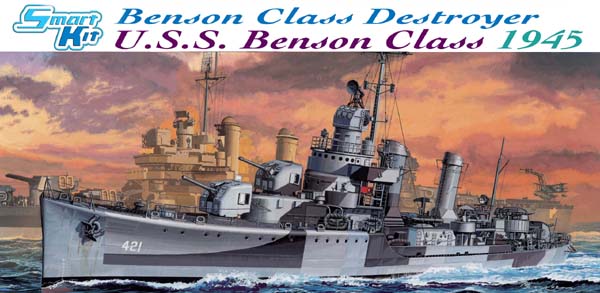 Dragon 1/350 USS Buchanan DD-484 Preview