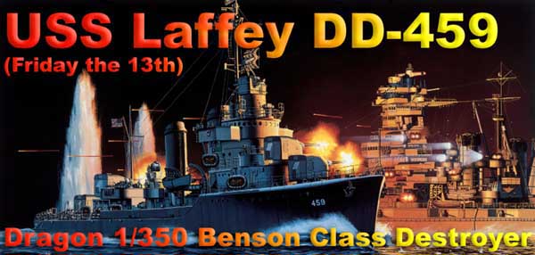 Dragon 1/350 USS Buchanan DD-484 Preview