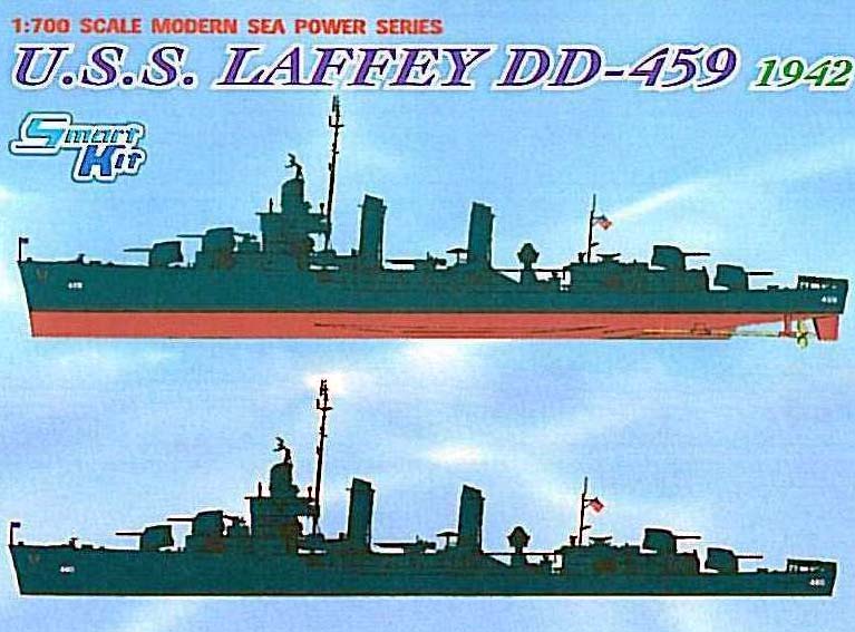 Dragon 1 700 Uss Laffey Dd 459