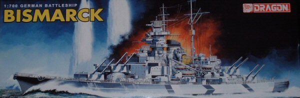 CNDRAGON 70019 1/700 Resin model kit SMS Bismarck armoured cruisers 