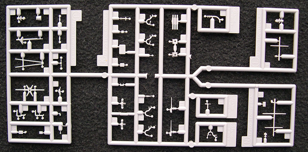 Sprues J, K, Q, R, S, N, L