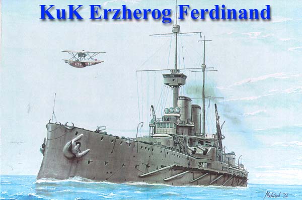 Erzherog Ferdinand / Zrinyi Austria - Hungarian Battleship