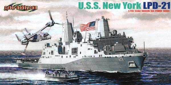 Cyber-Hobby 1/700 USS New York LPD-21