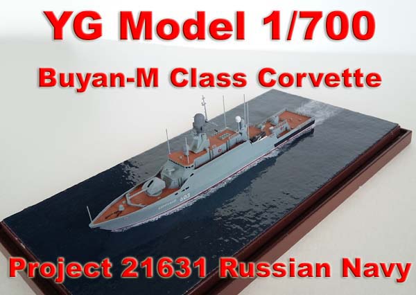 Buyan-M Class Corvette, Project 21631 of the Russian Navy by Ayala Botto
