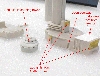 closeup of Konig parts applied